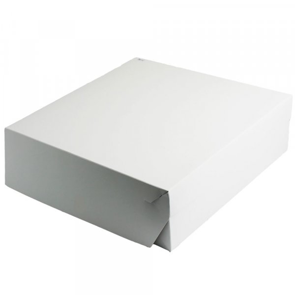 50 Stk. Tortenkarton 320x320x100 mm weiß